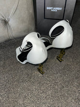 Load image into Gallery viewer, White & Gold Heels