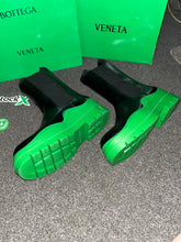 Load image into Gallery viewer, Green Leather Boots