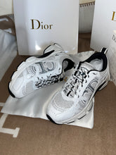 Load image into Gallery viewer, White CD Trainers