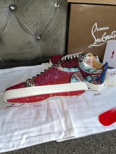 Load image into Gallery viewer, Colourful Diamond Red Bottoms