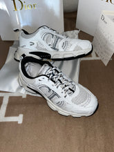 Load image into Gallery viewer, White CD Trainers
