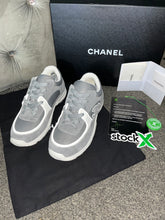 Load image into Gallery viewer, Grey C Runner Trainers