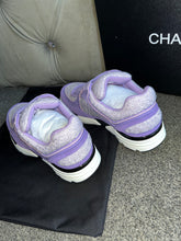 Load image into Gallery viewer, Purple Material C Trainers