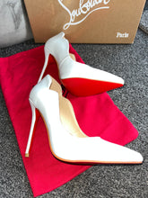 Load image into Gallery viewer, White Red Bottom Heels