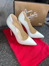 Load image into Gallery viewer, White Red Bottom Heels