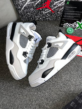 Load image into Gallery viewer, Grey, White & Black Air Trainers