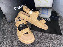 Load image into Gallery viewer, Beige C Strapped Sandals