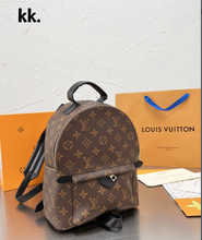 Load image into Gallery viewer, Brown Leather Backpack