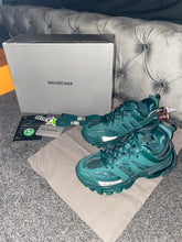 Load image into Gallery viewer, Teal Track Trainers