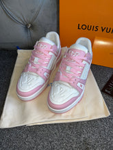Load image into Gallery viewer, Pink & White Trainers