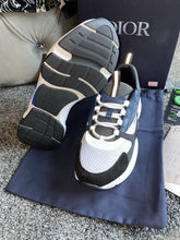 Load image into Gallery viewer, Blue, Black & White CD Runners