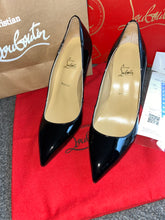 Load image into Gallery viewer, Black Red Bottomed Heels