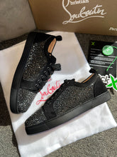 Load image into Gallery viewer, Diamond Suede Trainers