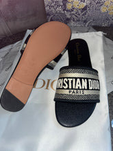 Load image into Gallery viewer, Black Paris Sandals