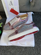 Load image into Gallery viewer, Diamond Pink Metallic Trainers