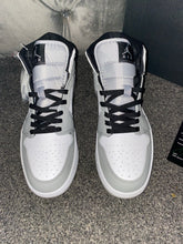 Load image into Gallery viewer, Grey & White Air Trainers