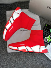 Load image into Gallery viewer, Red Sock Trainers