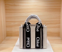 Load image into Gallery viewer, Clo Canvas Tote Bag Black