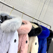 Load image into Gallery viewer, Real Fox Fur Winter Coat