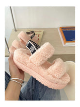Load image into Gallery viewer, Open Toe Ugg Slippers
