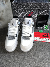 Load image into Gallery viewer, Grey, White & Black Air Trainers