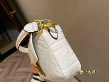 Load image into Gallery viewer, White Leather FIFI Bag