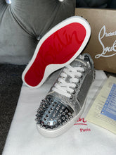 Load image into Gallery viewer, Glittery Studded Plain Trainers