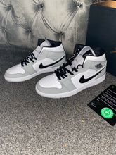 Load image into Gallery viewer, Grey & White Air Trainers