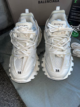 Load image into Gallery viewer, White Track Trainers