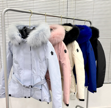 Load image into Gallery viewer, Real Fox Fur Winter Coat