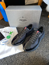 Load image into Gallery viewer, Red Shinny Trainers