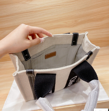Load image into Gallery viewer, Clo Canvas Tote Bag Black