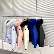 Load image into Gallery viewer, Real Fox Fur Winter Coat