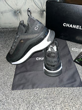 Load image into Gallery viewer, C Black Trainers