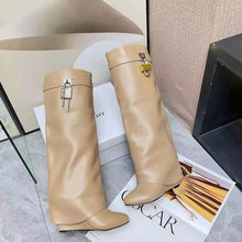 Load image into Gallery viewer, Shark Leather Boots