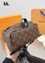 Load image into Gallery viewer, Brown Leather Backpack