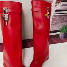 Load image into Gallery viewer, Shark Leather Boots