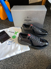 Load image into Gallery viewer, Red Shinny Trainers