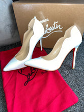 Load image into Gallery viewer, White Red Bottom Heels