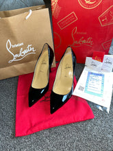 Load image into Gallery viewer, Black Red Bottomed Heels