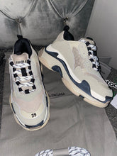 Load image into Gallery viewer, Triple Trainers - Grey & Blue