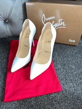 Load image into Gallery viewer, White Red Bottom Heels