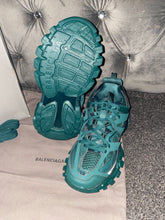 Load image into Gallery viewer, Teal Track Trainers