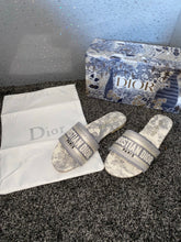 Load image into Gallery viewer, Light Grey Paris Sandals