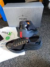 Load image into Gallery viewer, Red Shinny Trainers