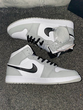 Load image into Gallery viewer, Grey & White Air Trainers