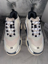 Load image into Gallery viewer, Triple Trainers - Grey & Blue