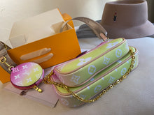 Load image into Gallery viewer, 3pc Colourful Bag Set