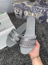 Load image into Gallery viewer, Grey Paris Sandals