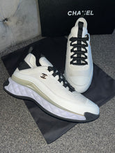 Load image into Gallery viewer, White C Trainers